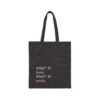 "Might Be Books, Might Be Snacks" Canvas Tote Bag