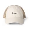 Books Ponytail Trucker Hat | Bookish Embroidered Cap