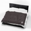 Ember Brew Plush Velveteen Blanket