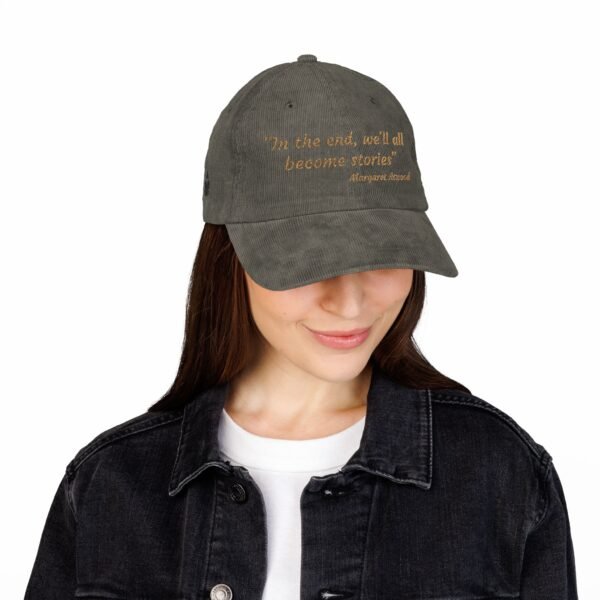 "In the End, We'll All Become Stories" — Corduroy Cap