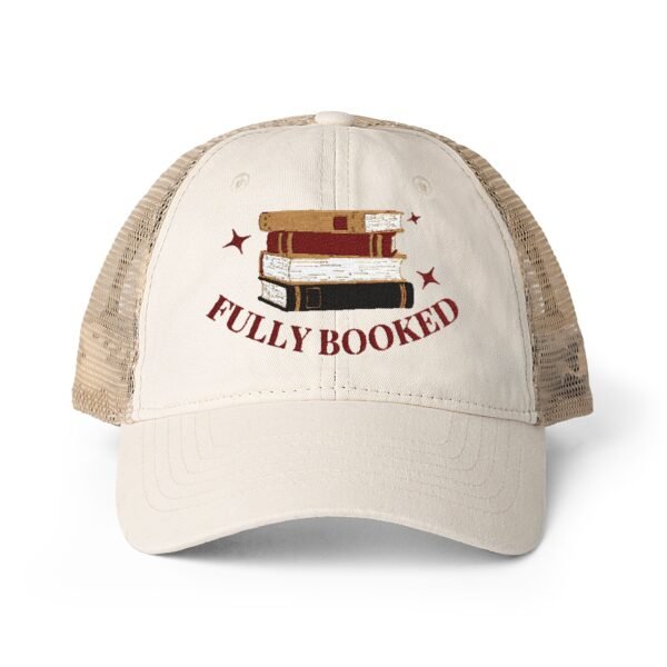 Fully Booked Ponytail Trucker Hat | Book Lover Cap
