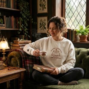 The Reader Moms Department — Crewneck Sweatshirt.