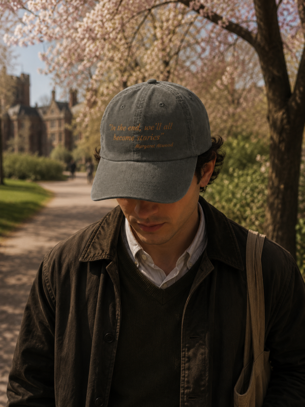 "In the End, We'll All Become Stories" — Corduroy Cap
