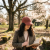 "I'd Rather Be Reading" — Corduroy Cap