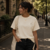 Leaving Reality, Bye! — Bookish Graphic Tee in Ivory