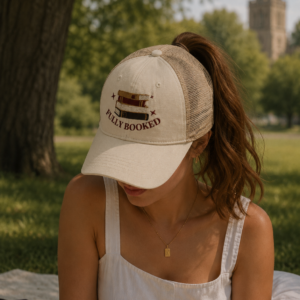 Fully Booked Ponytail Trucker Hat | Book Lover Cap