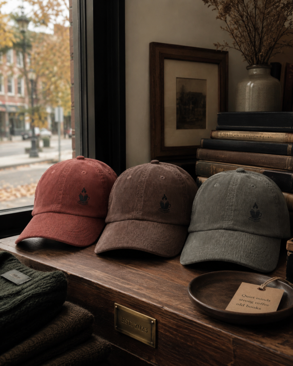 Ember Brew Logo Corduroy Dad Hat