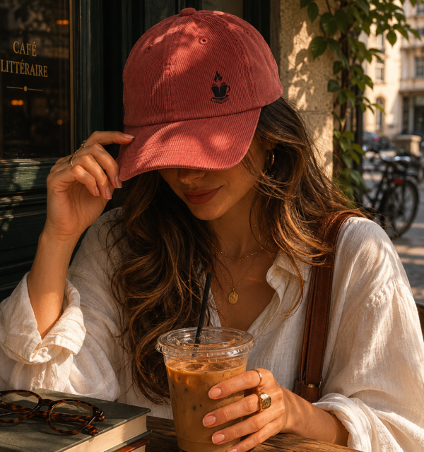 Ember Brew Logo Corduroy Dad Hat
