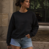 Morally Grey Is My Favourite Colour — Monochromatic Embroidered Sweatshirt