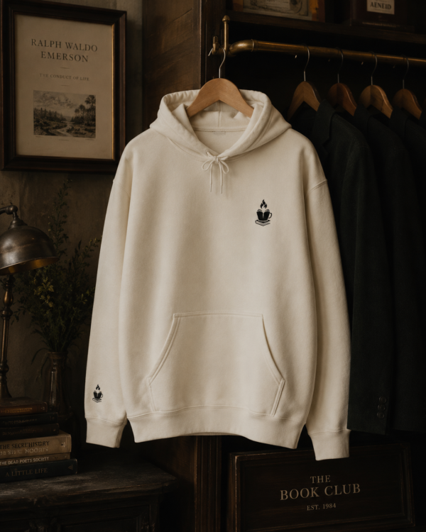 Ember Brew Logo Hoodie in Sand