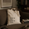 "Might Be Books, Might Be Snacks" Canvas Tote Bag