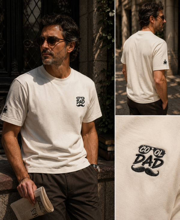 Cool Dad embroidered T-shirt