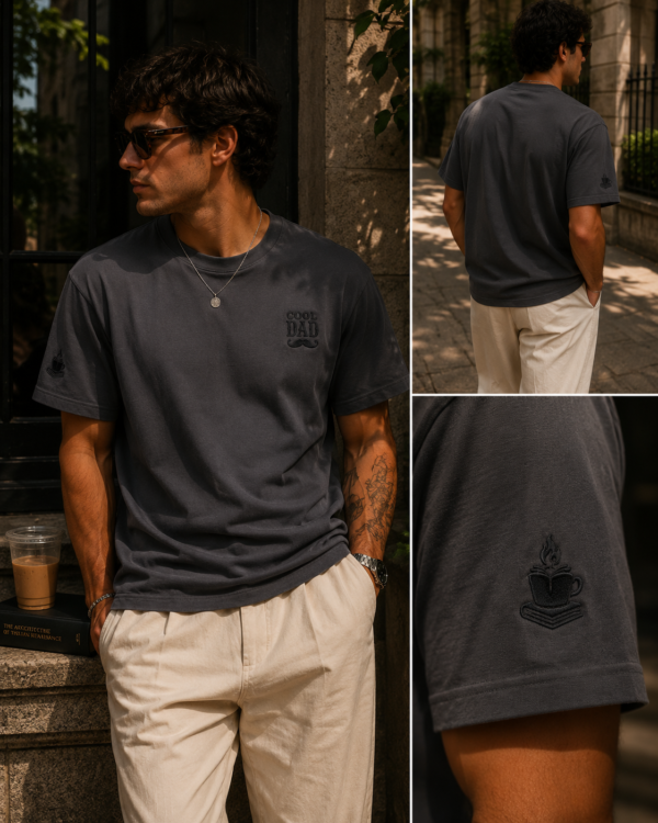 Cool Dad embroidered T-shirt