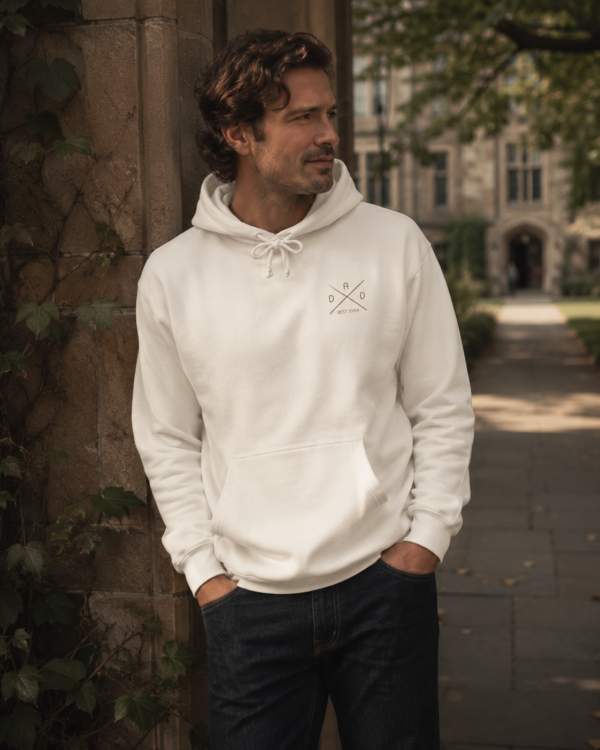 "Dad Best Ever" Cross Graphic Hoodie