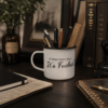 "If Dad Can't Fix It" Enamel Camp Mug