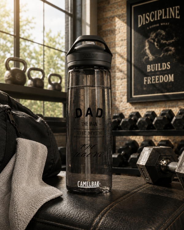 "Dad — The Man, The Myth, The Legend" CamelBak Water Bottle 25oz