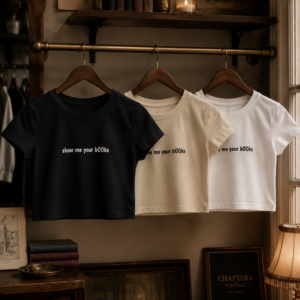 Show Me Your Books Women's Baby Tee