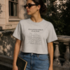 Introverted but Willing to Discuss Books - Women's Crop Tee