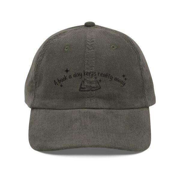 A Book a Day Keeps Reality Away — Dad Cap