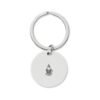 "Best Dad Ever" Engraved Stainless Steel Keychain