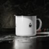 "If Dad Can't Fix It" Enamel Camp Mug