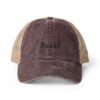 Books Ponytail Trucker Hat | Bookish Embroidered Cap