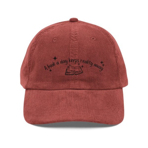 A Book a Day Keeps Reality Away — Dad Cap