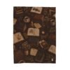 Dark Academia Bookish Blanket