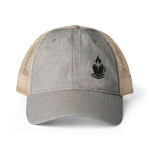 Ember Brew Logo Ponytail Trucker Hat