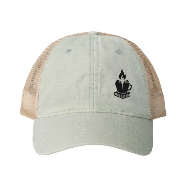 11859754548195152280_2048.jpeg Ember Brew Logo Ponytail Trucker Hat