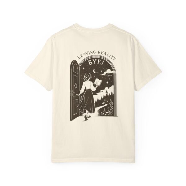 Leaving Reality, Bye! — Bookish Graphic Tee in Ivory
