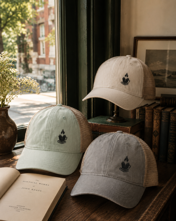 20260521214626-1f1555e8-494b-6148-a7c6-8666b624e02d.png Ember Brew Logo Ponytail Trucker Hat