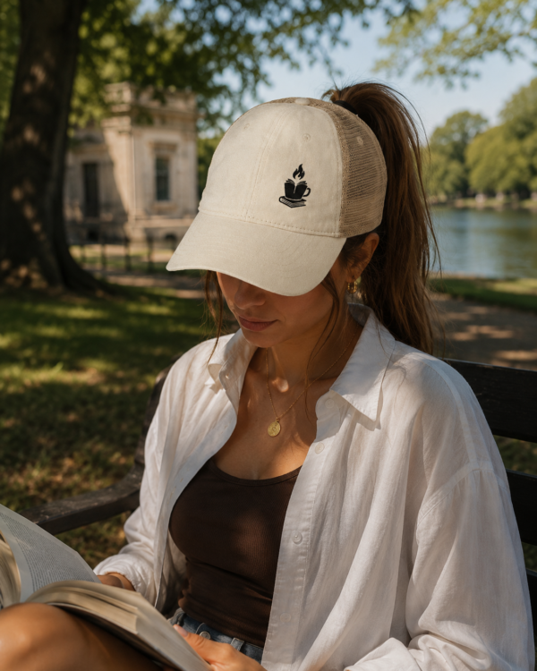 20260521214635-1f1555e8-9bf4-6296-8ac7-f2b92918b29b.png Ember Brew Logo Ponytail Trucker Hat