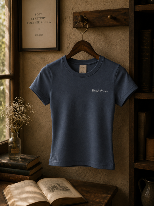 Book Lover Women's Baby Tee