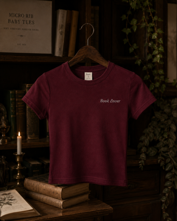 Book Lover Women's Baby Tee