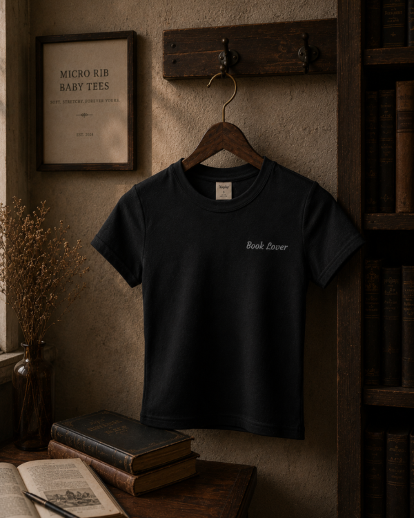 Book Lover Women's Baby Tee