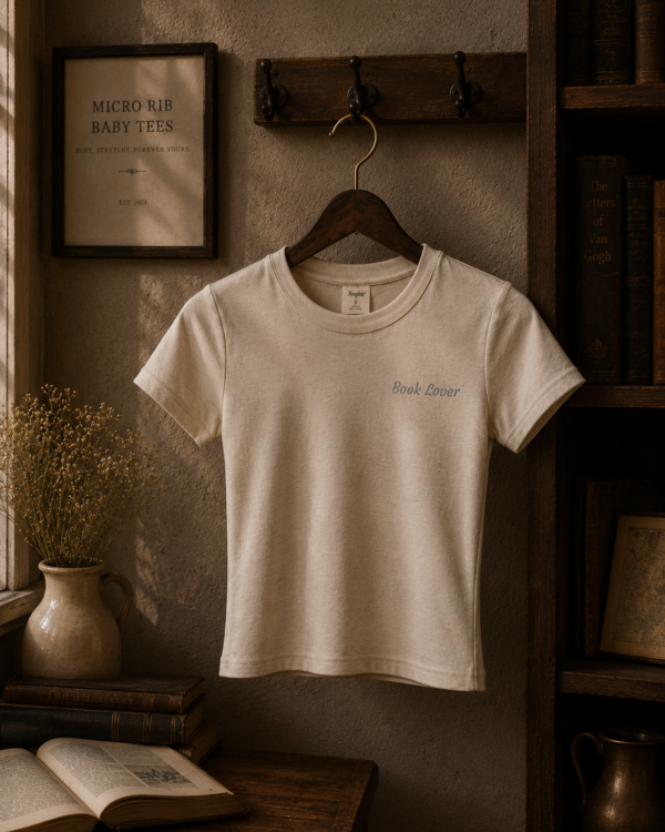 Book Lover Women's Baby Tee