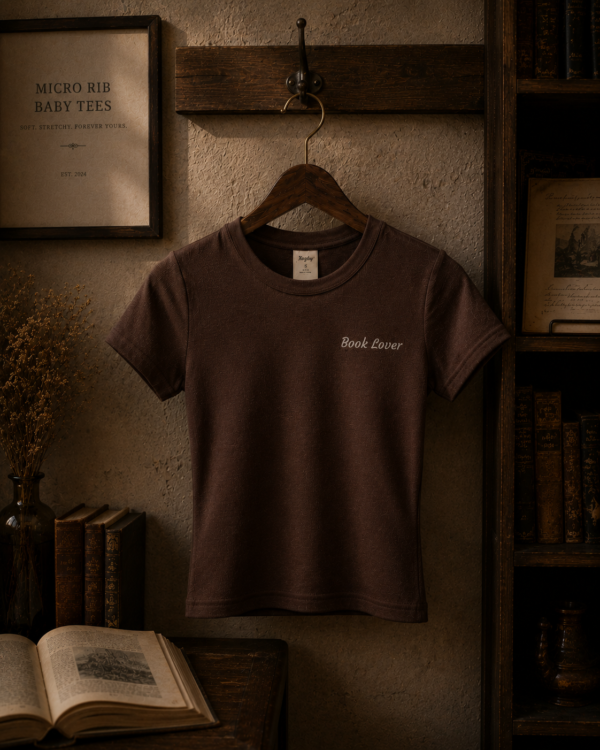 Book Lover Women's Baby Tee