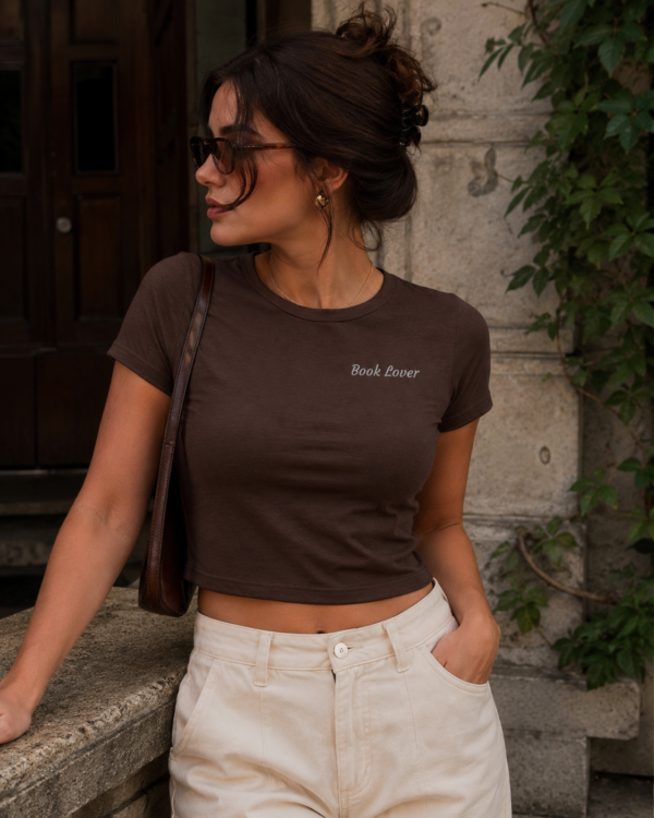 Book Lover Women's Baby Tee