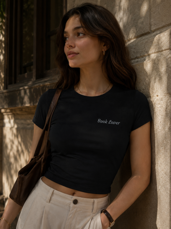 Book Lover Women's Baby Tee