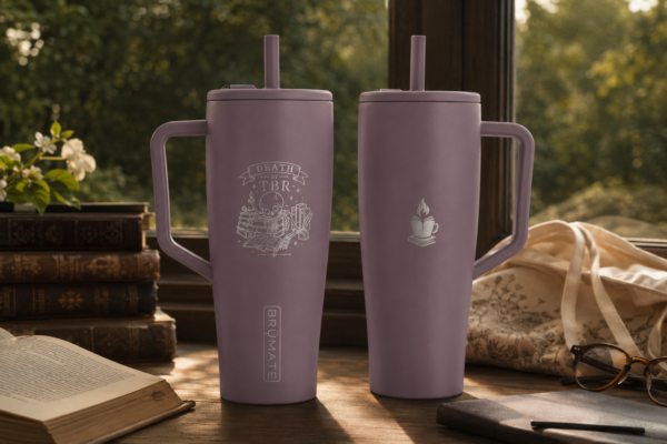 Death by TBR — BrüMate 40oz Engraved Insulated Tumbler