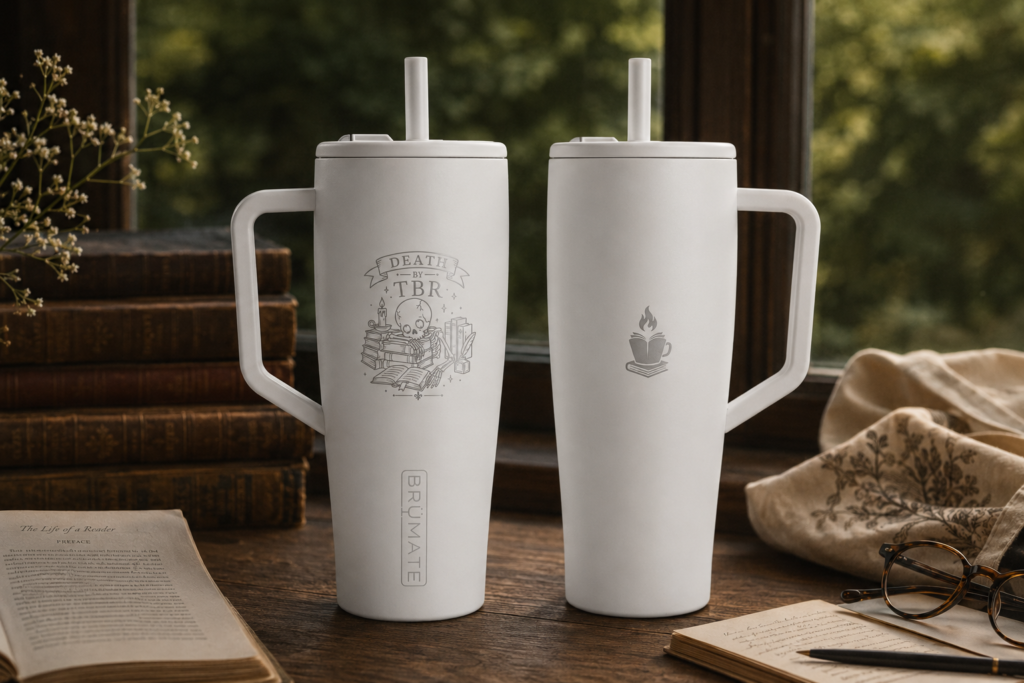 Death by TBR — BrüMate 40oz Engraved Insulated Tumbler