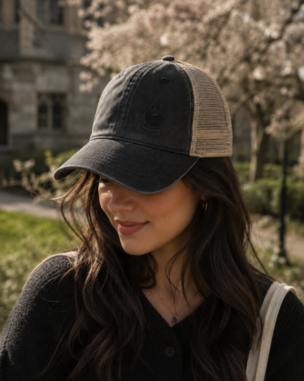 20260820160452-1f19cb0e-1056-623a-a586-420aa6e5fc71.png Ember Brew Logo Ponytail Trucker Hat