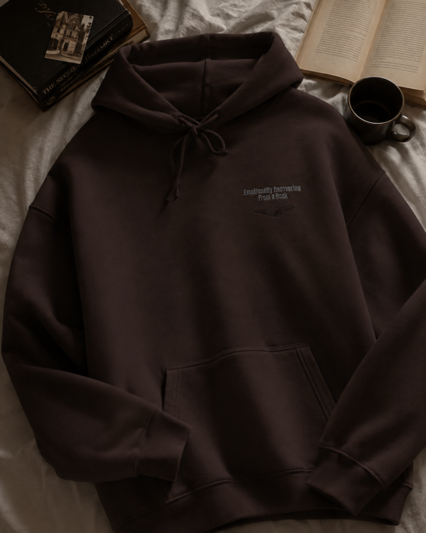 Emotionally recovering from a book Hoodie