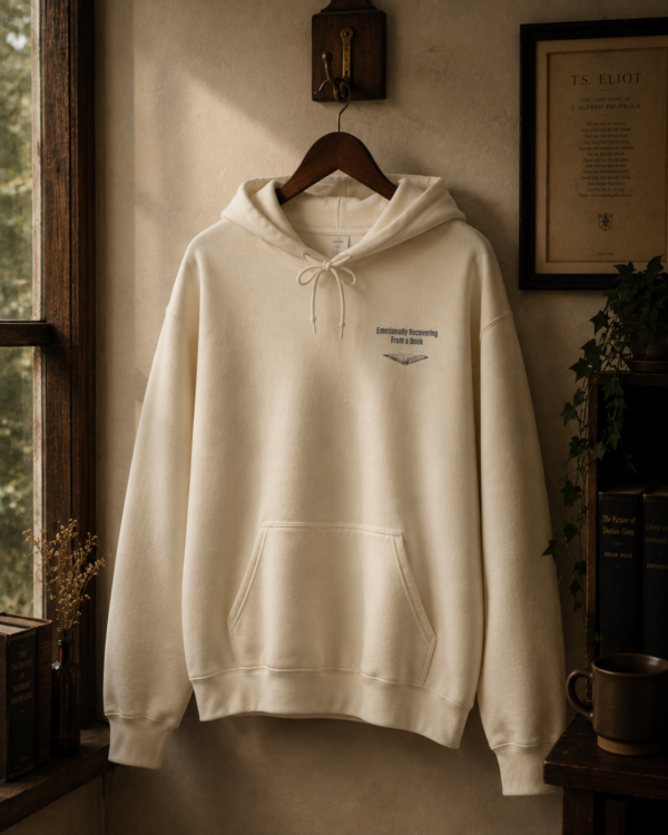 Emotionally recovering from a book Hoodie