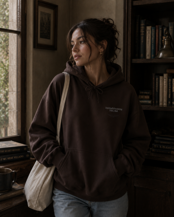 Emotionally recovering from a book Hoodie