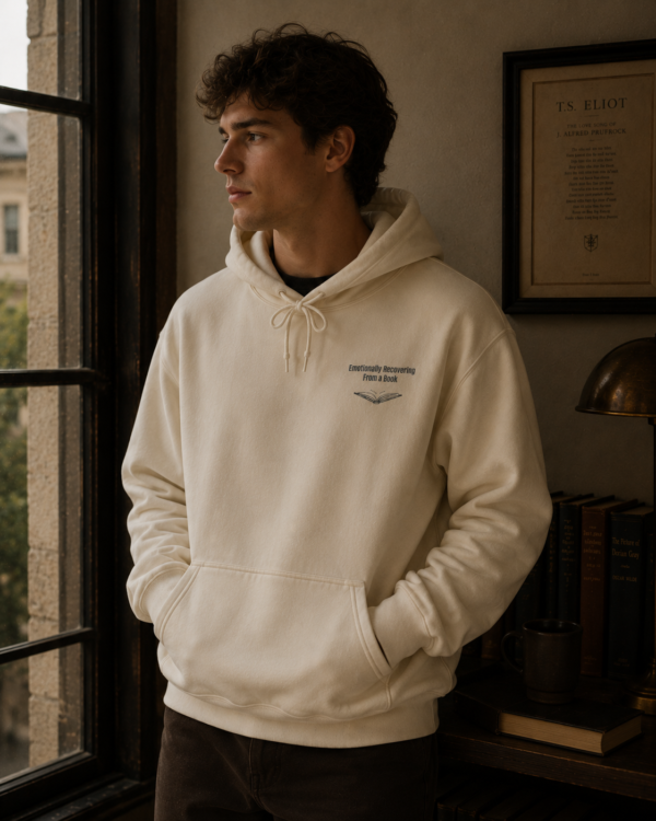 Emotionally recovering from a book Hoodie