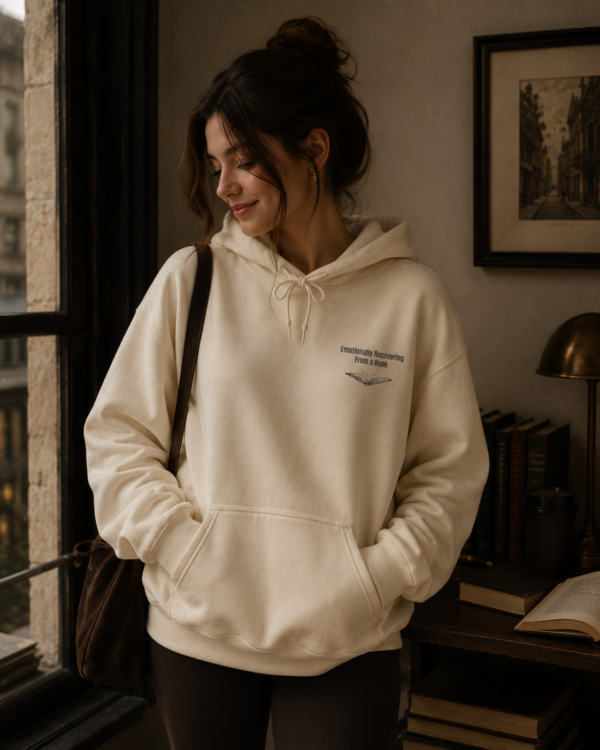 Emotionally recovering from a book Hoodie