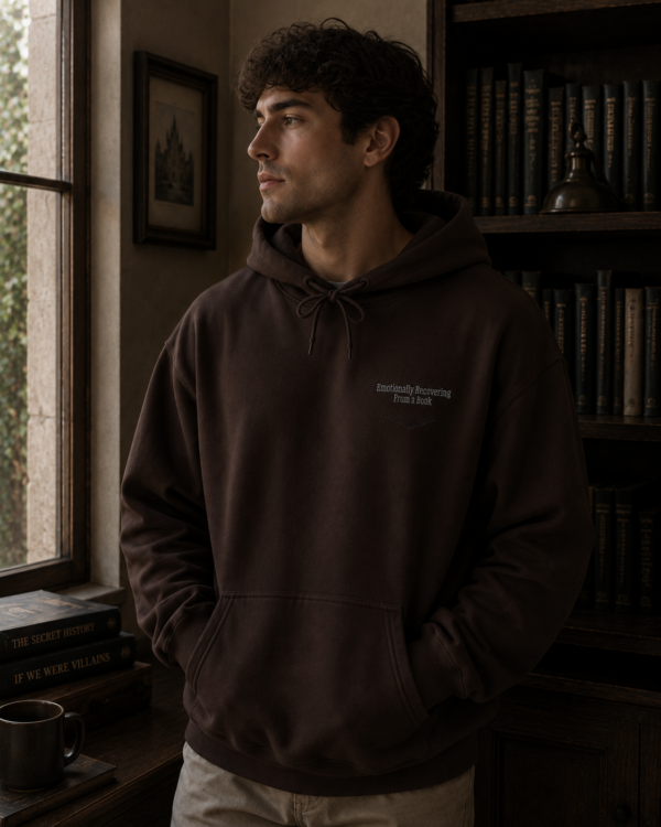 Emotionally recovering from a book Hoodie