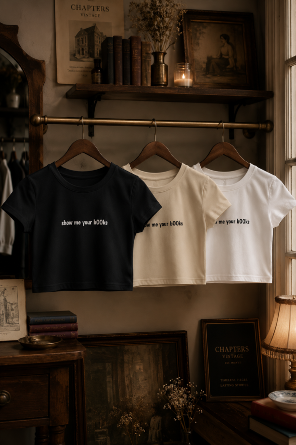 Show Me Your Books Women's Baby Tee